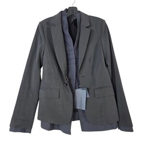 Initial  double lapel Blazer
